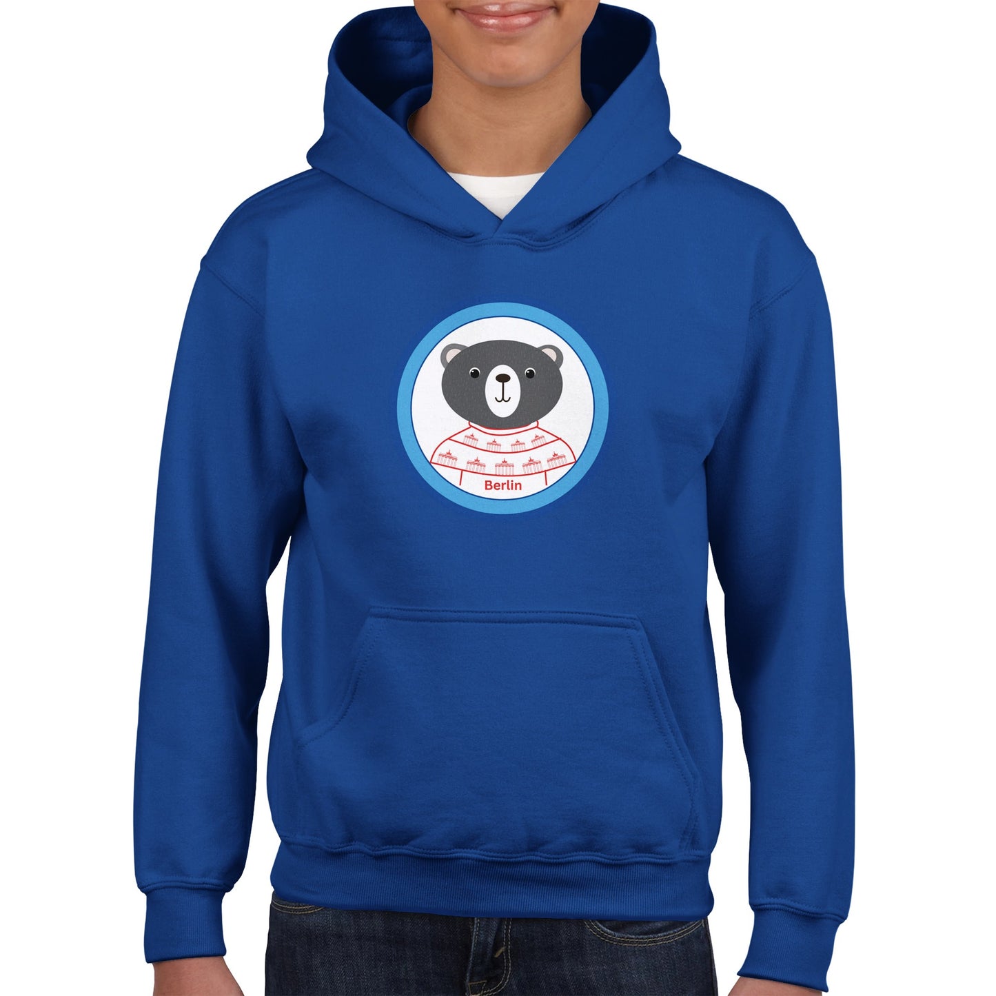 Berlin Kleiner Bär Klassischer Kinder-Hoodie