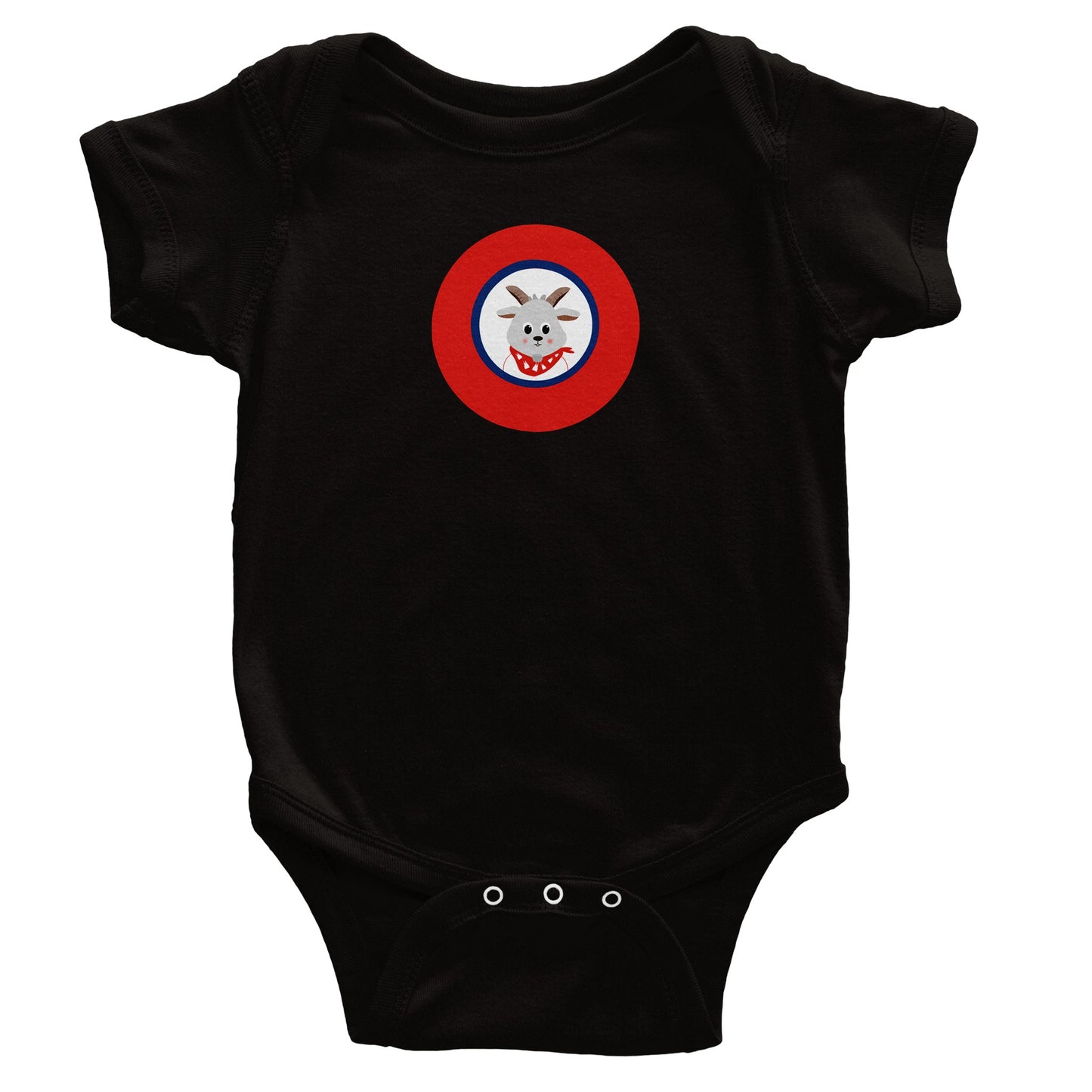 Klassischer kurzärmeliger Baby-Strampler