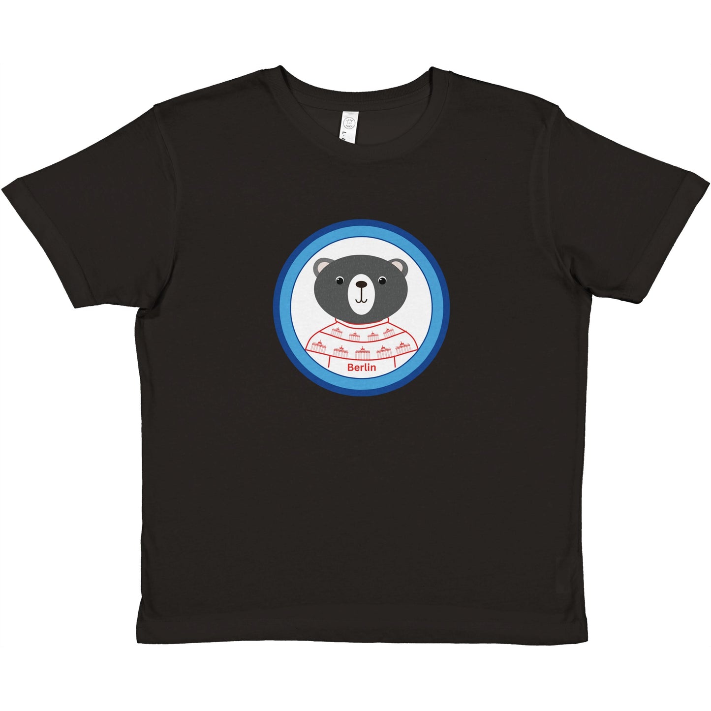 Berlin Kleiner Bär - Premium Kinder-T-Shirt mit Rundhalsausschnitt