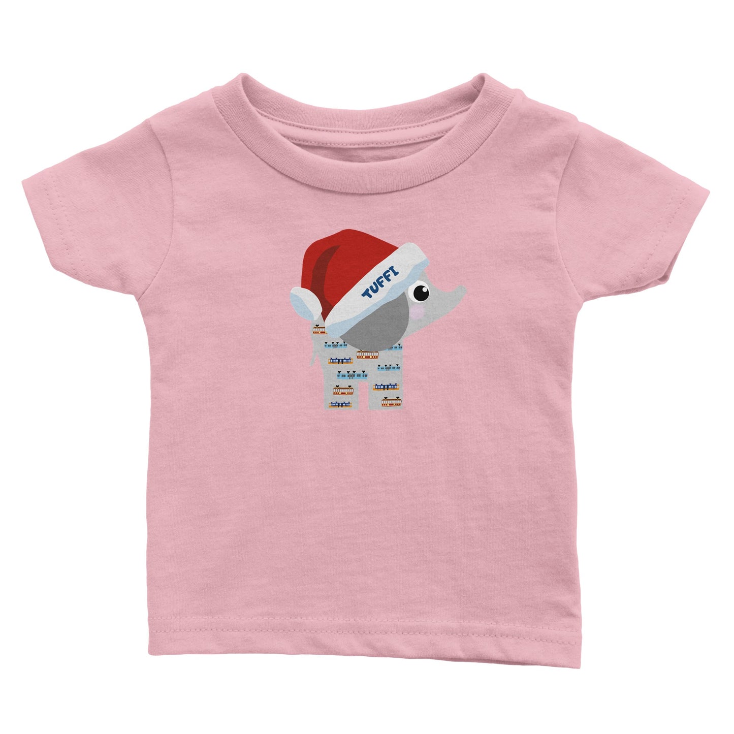 Klassisches Baby-T-Shirt mit Rundhalsausschnitt