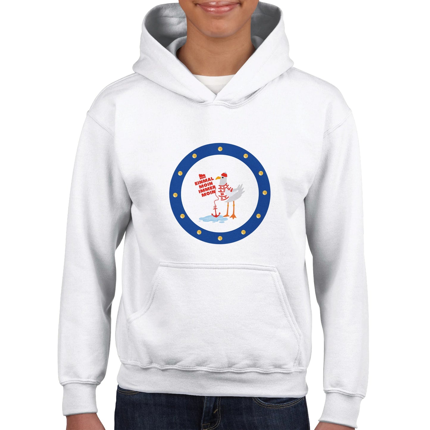 Klassischer Kinder-Hoodie