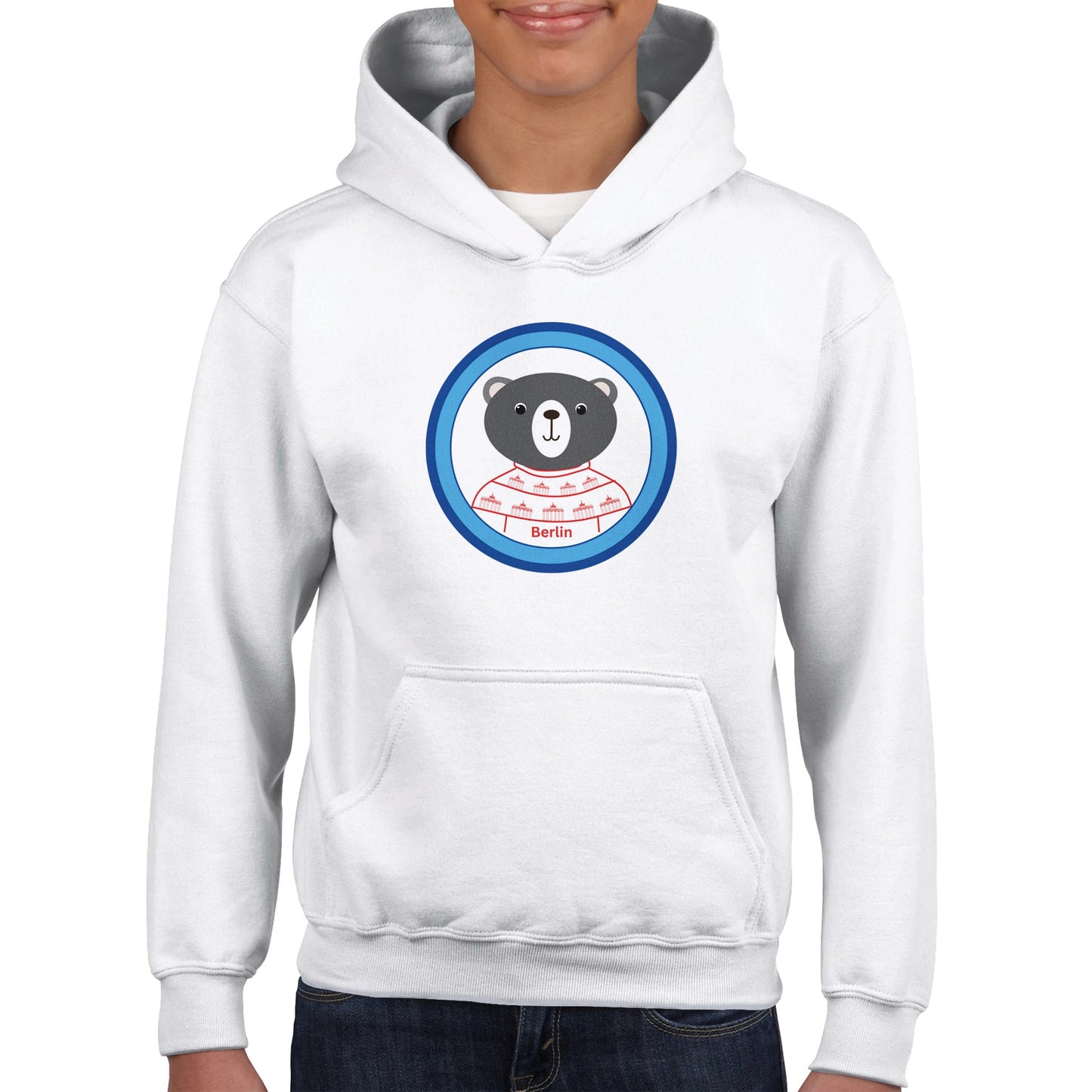 Berlin Kleiner Bär Klassischer Kinder-Hoodie