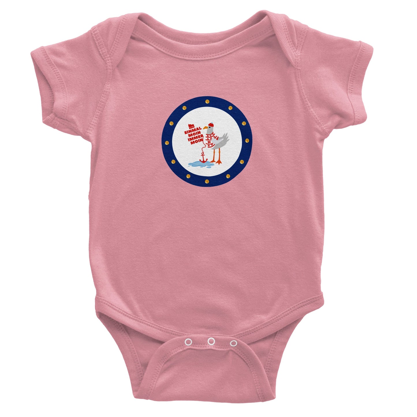 Klassischer kurzärmeliger Baby-Strampler