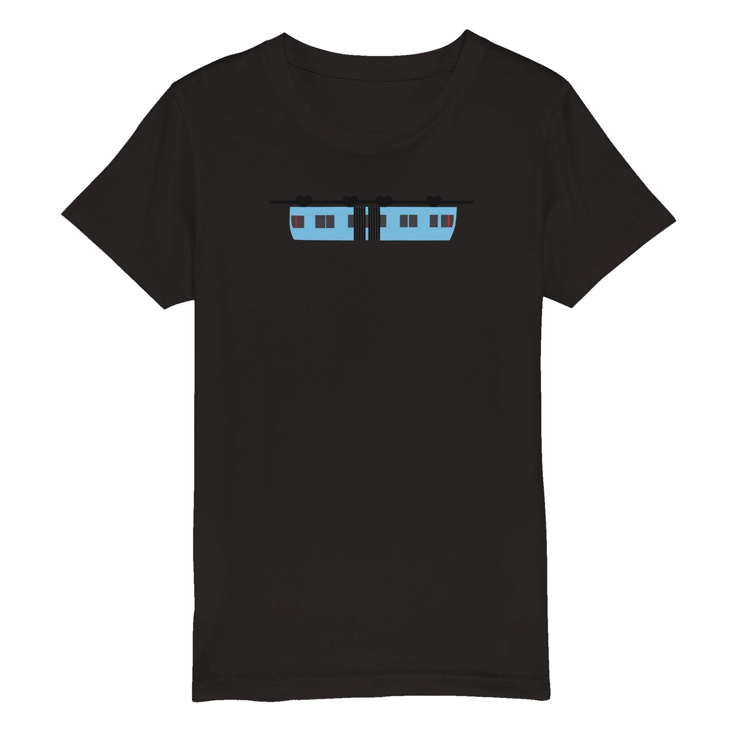 Bio Kinder-T-Shirt mit Rundhalsausschnitt