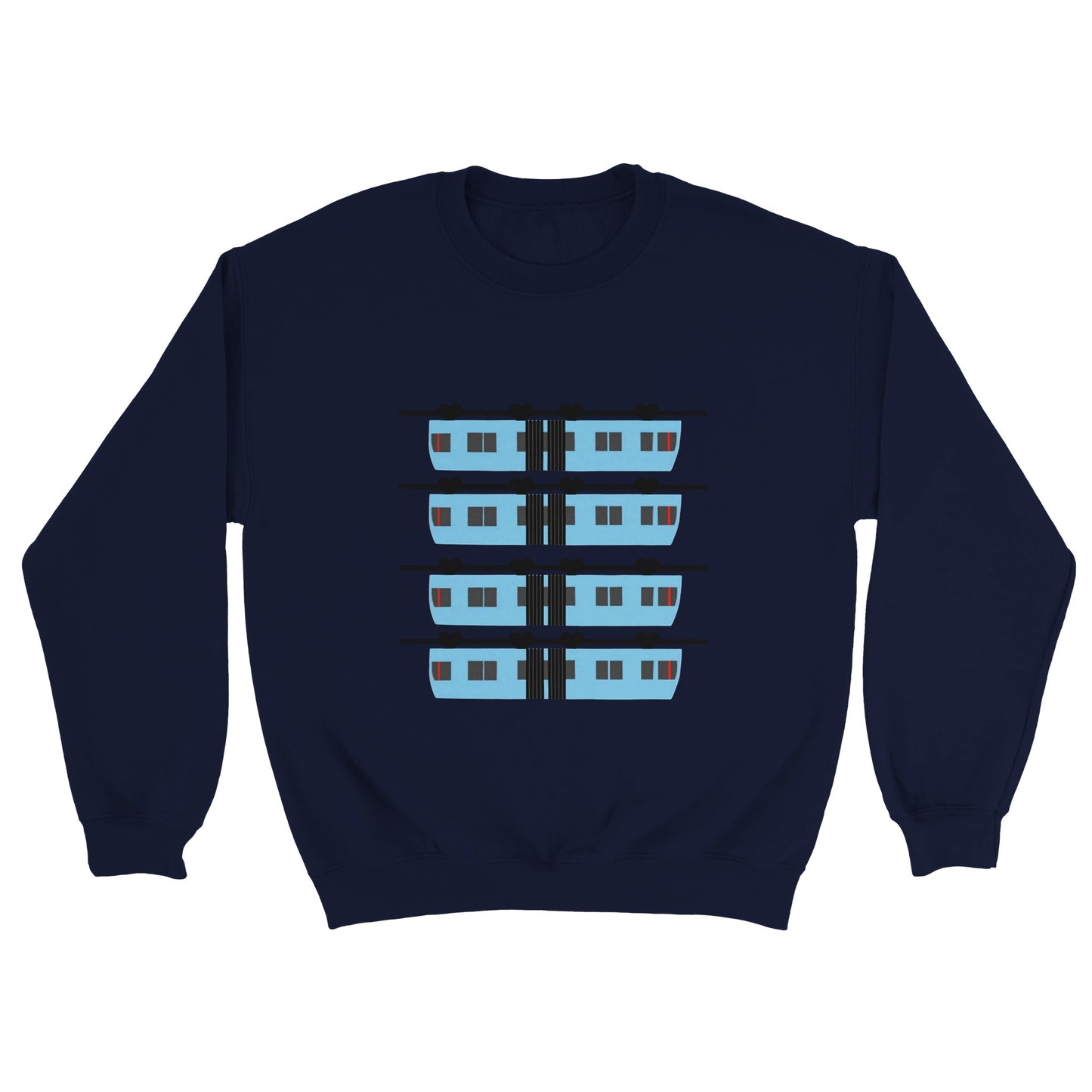Klassischer Unisex Pullover mit Rundhalsausschnitt