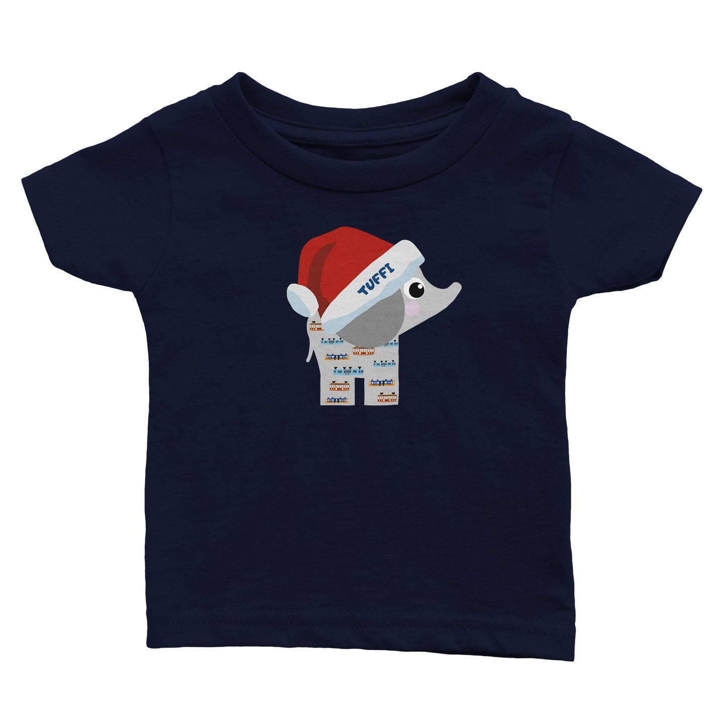 Klassisches Baby-T-Shirt mit Rundhalsausschnitt