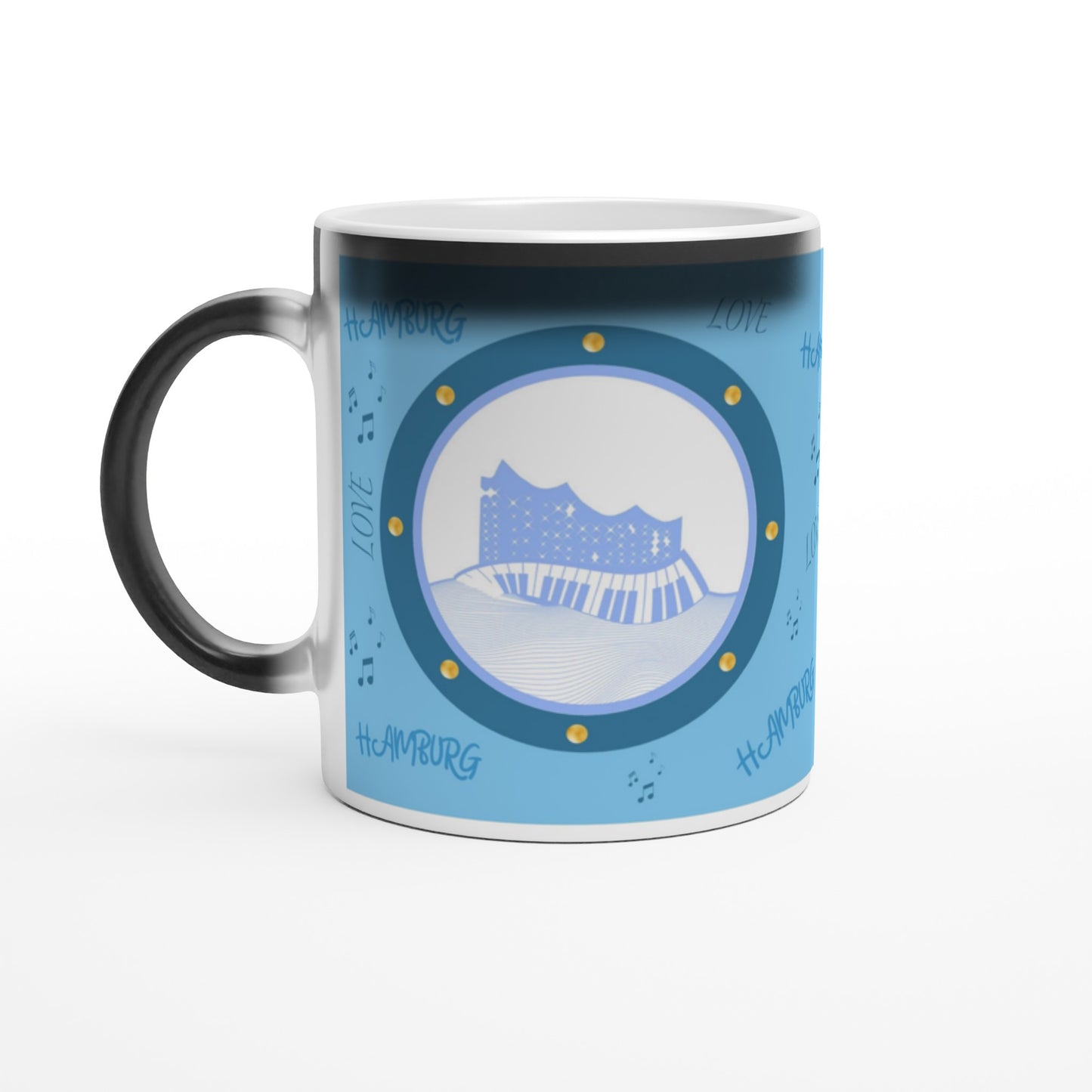 Elbphilharmonie Love Hamburg Magische Keramiktasse 11oz