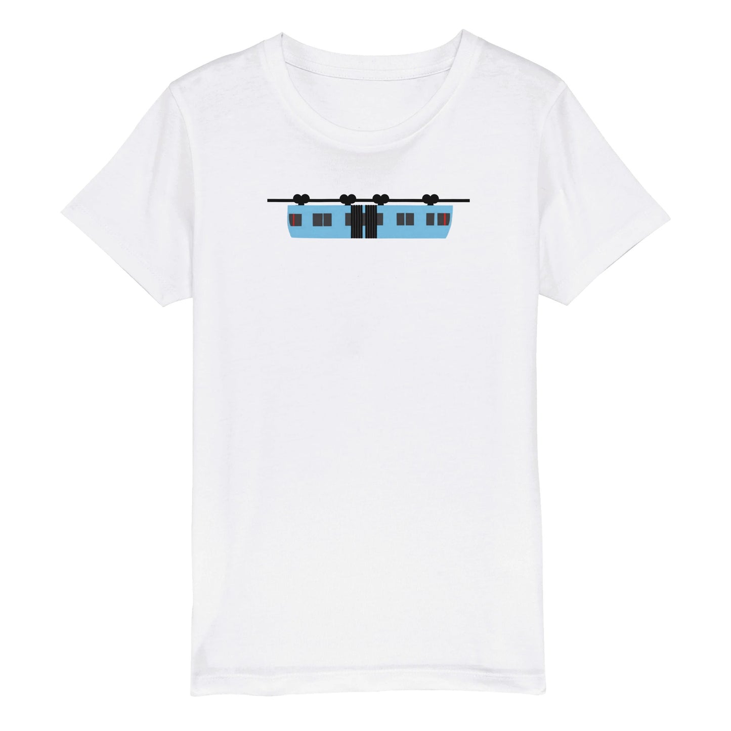 Bio Kinder-T-Shirt mit Rundhalsausschnitt