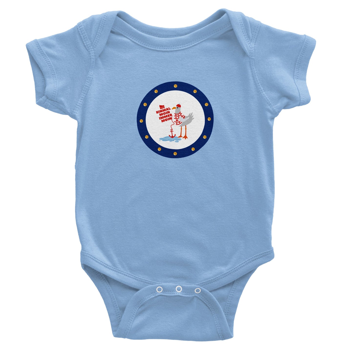 Klassischer kurzärmeliger Baby-Strampler
