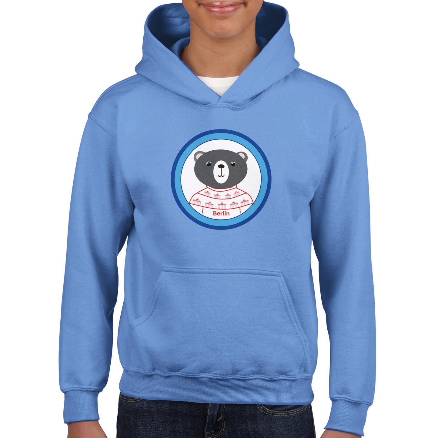 Berlin Kleiner Bär Klassischer Kinder-Hoodie