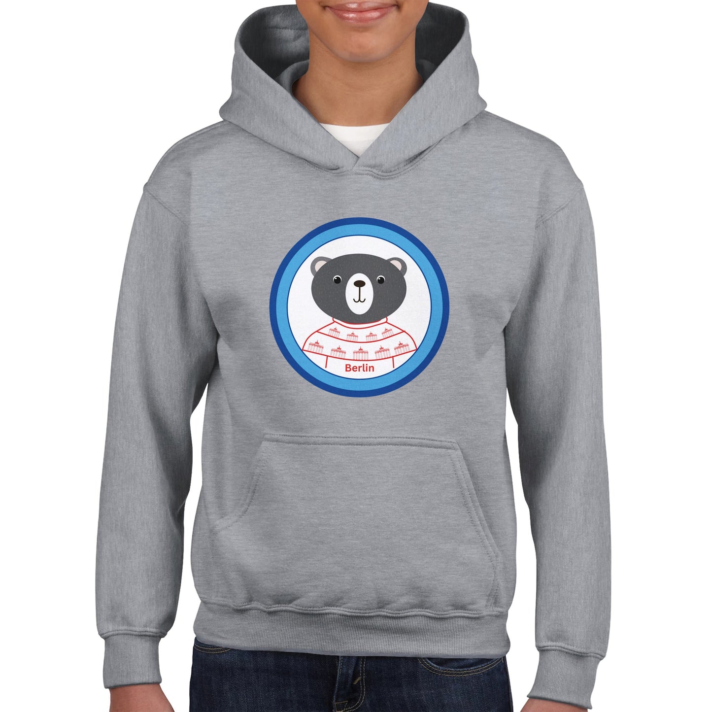 Berlin Kleiner Bär Klassischer Kinder-Hoodie