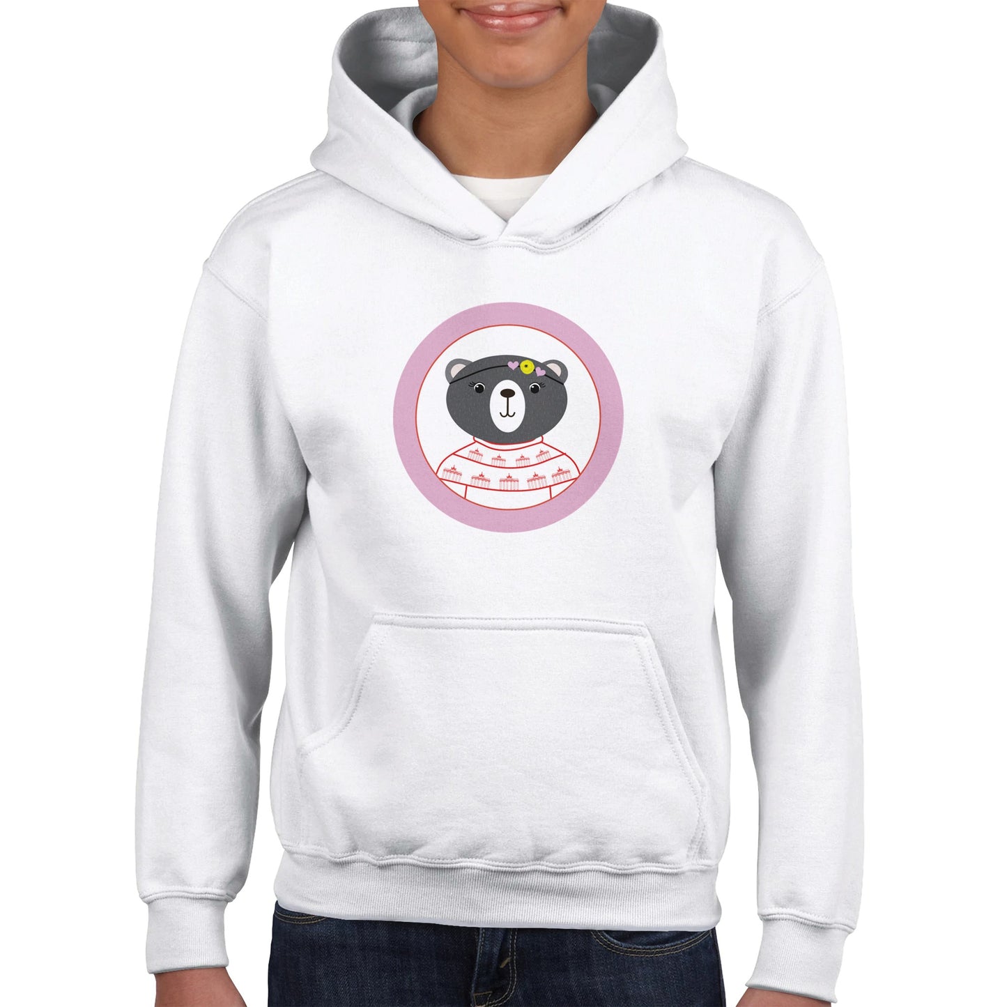 Berlin Kleine Bärin Klassischer Kinder-Hoodie