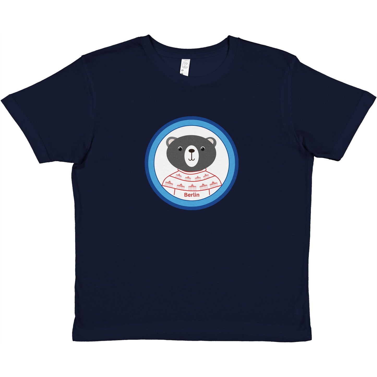 Berlin Kleiner Bär - Premium Kinder-T-Shirt mit Rundhalsausschnitt