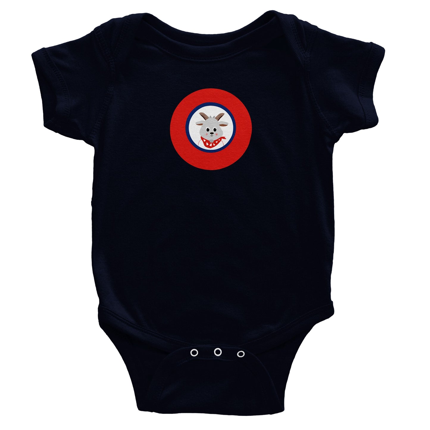 Klassischer kurzärmeliger Baby-Strampler