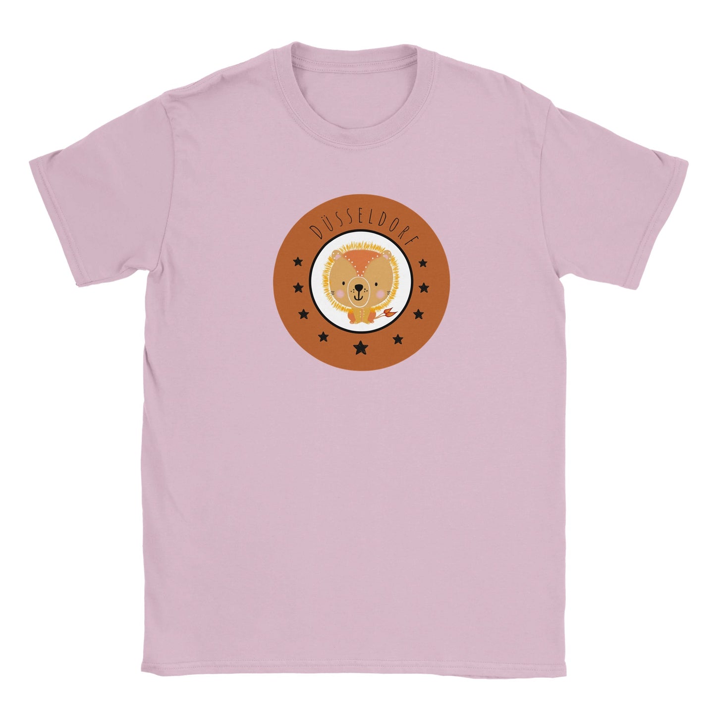 Düsseldorf Kleiner Löwe - Klassisches Kinder-T-Shirt mit Rundhalsausschnitt