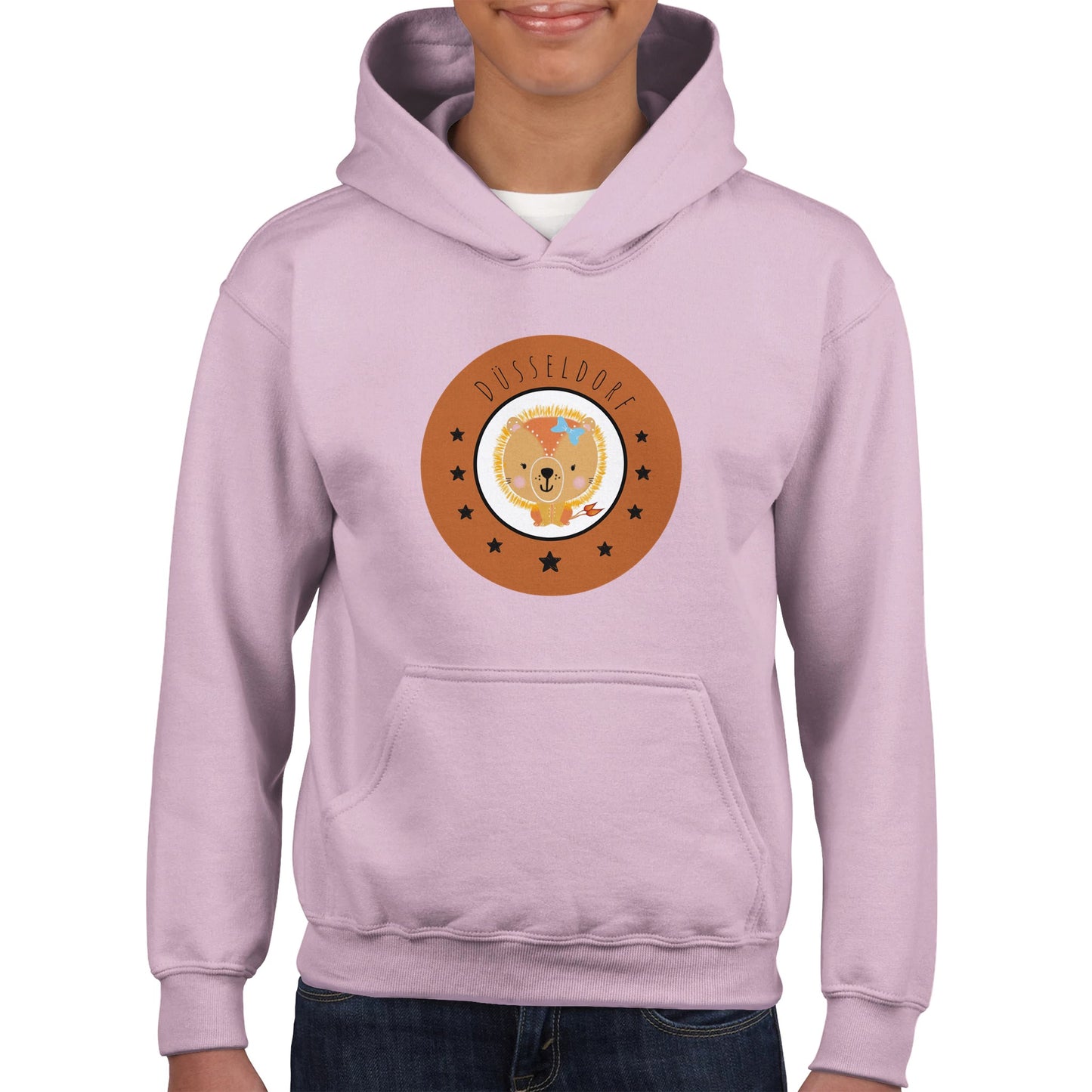 Düsseldorf „Kleine Löwin“ Klassischer Kinder-Hoodie