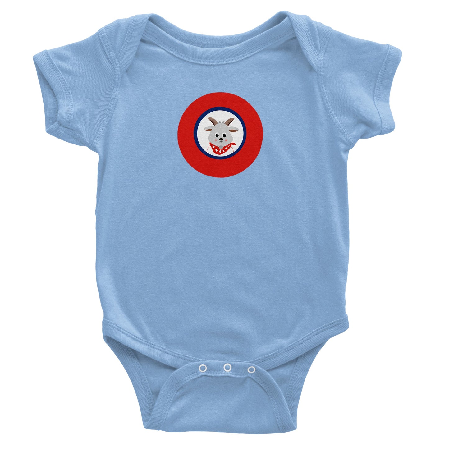 Klassischer kurzärmeliger Baby-Strampler