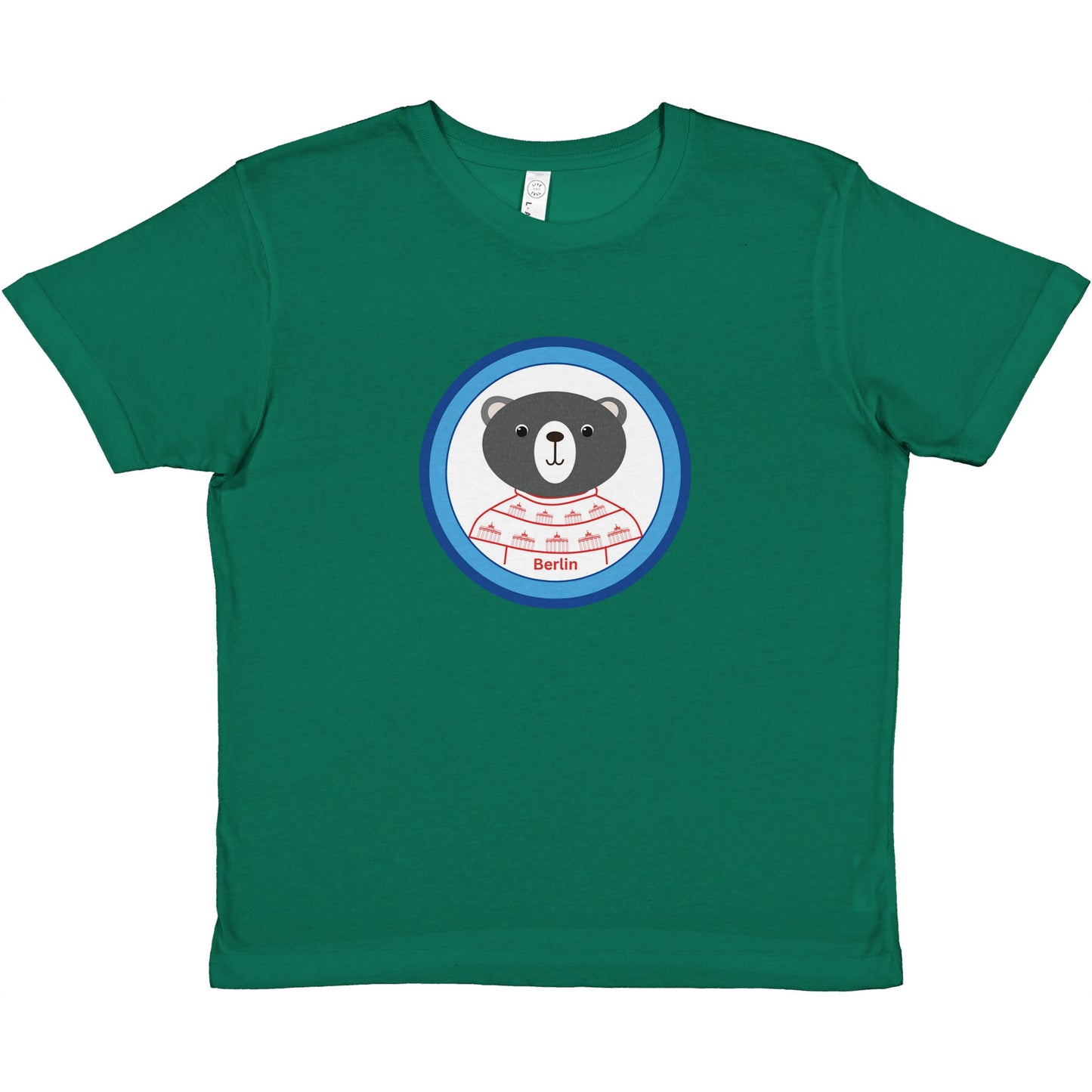 Berlin Kleiner Bär - Premium Kinder-T-Shirt mit Rundhalsausschnitt