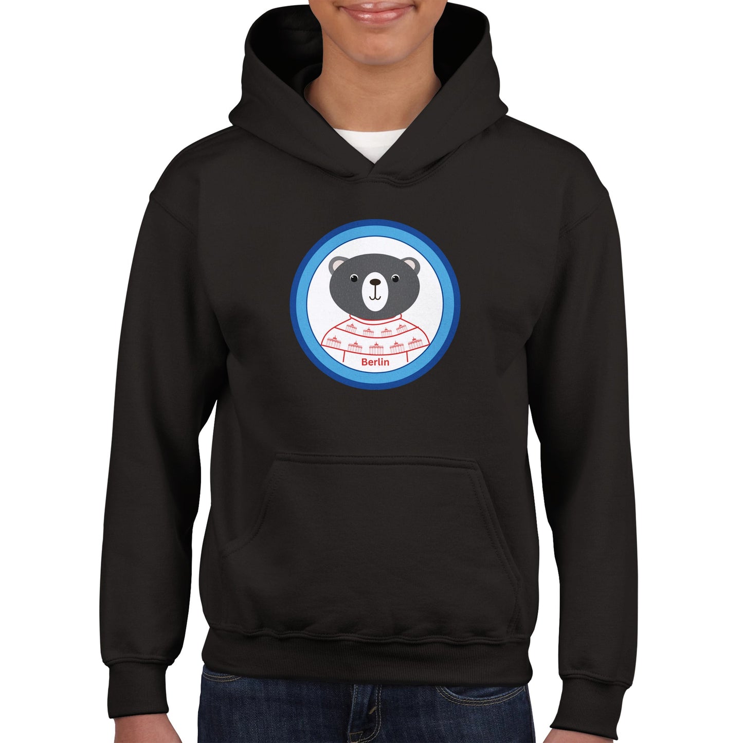 Berlin Kleiner Bär Klassischer Kinder-Hoodie