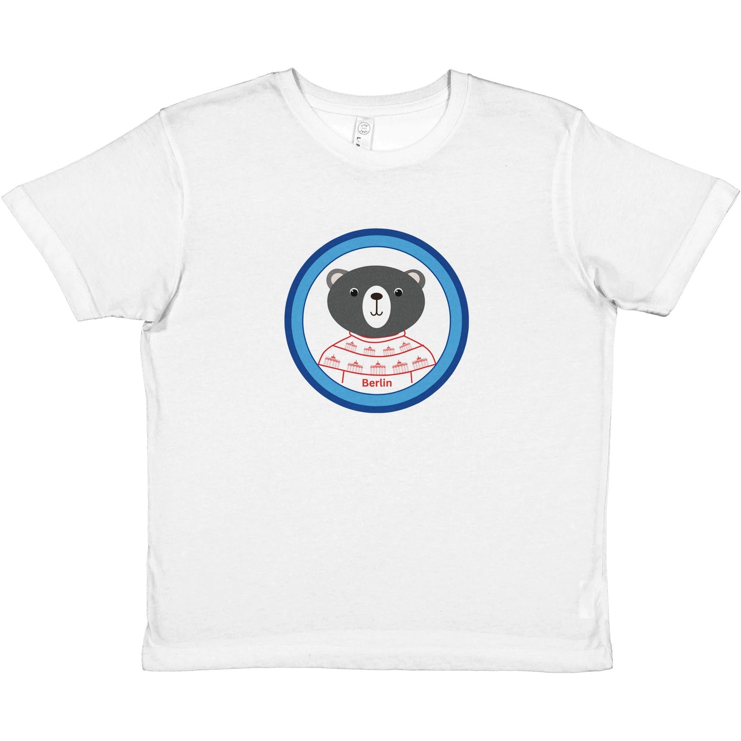 Berlin Kleiner Bär - Premium Kinder-T-Shirt mit Rundhalsausschnitt