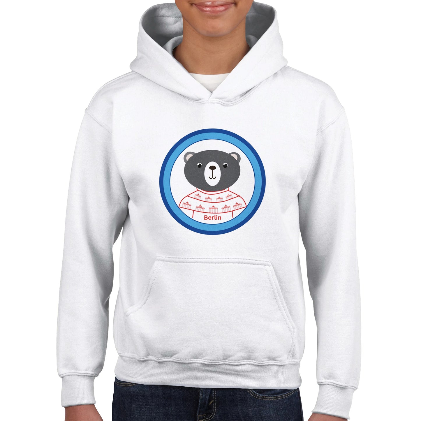 Berlin Kleiner Bär Klassischer Kinder-Hoodie