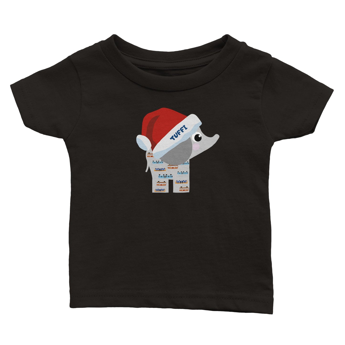 Klassisches Baby-T-Shirt mit Rundhalsausschnitt