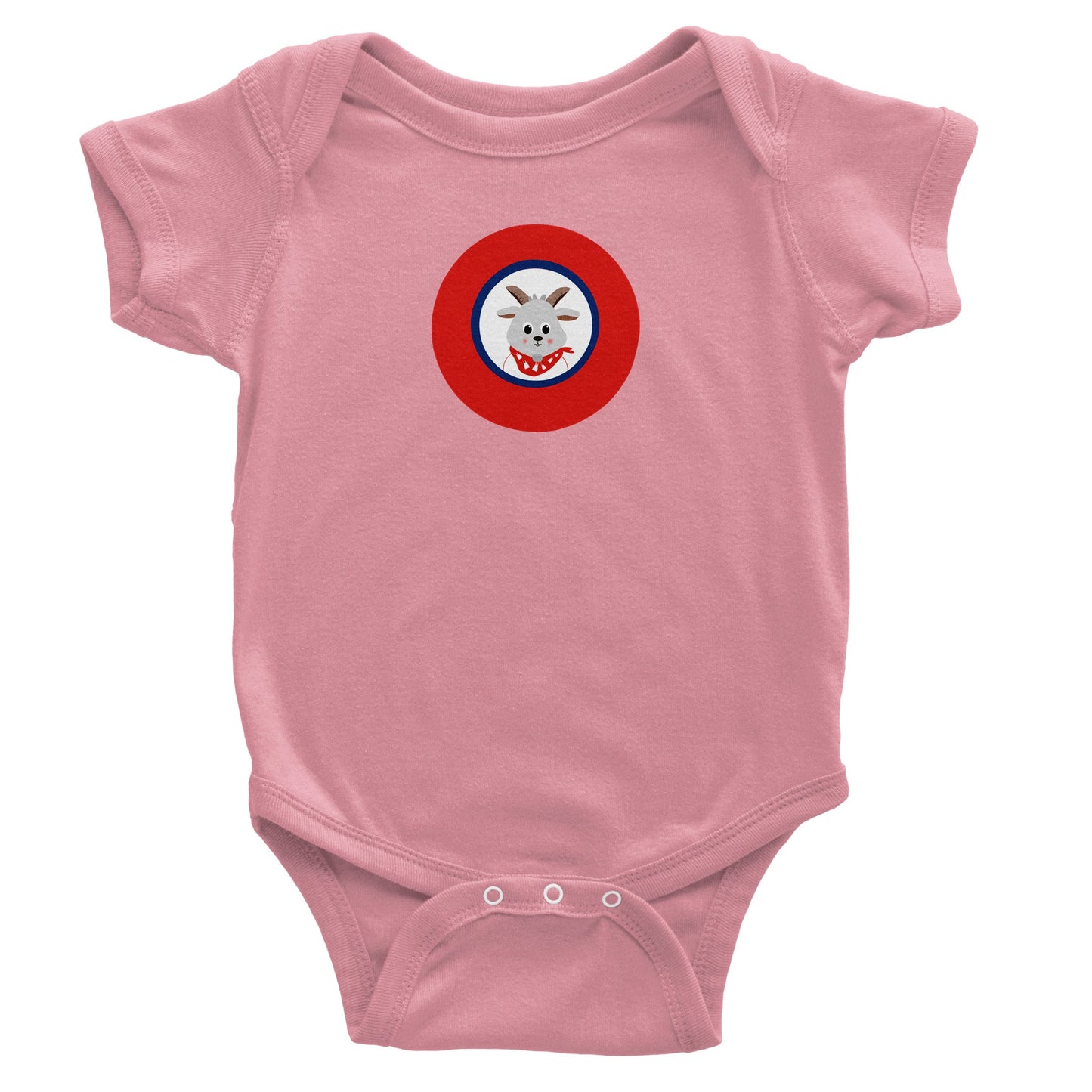 Klassischer kurzärmeliger Baby-Strampler