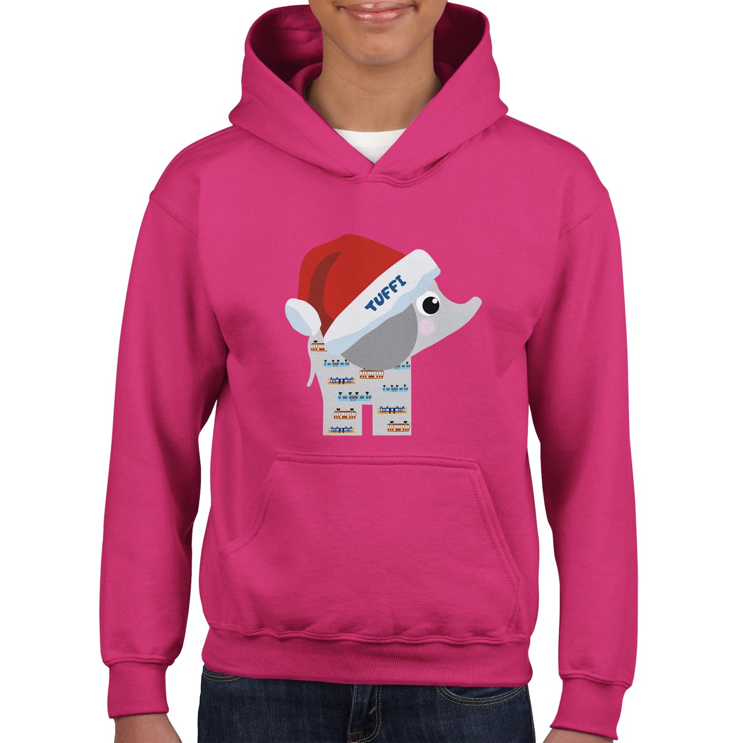 Klassischer Kinder-Hoodie