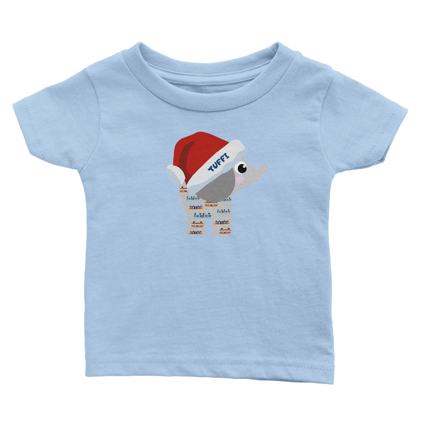 Klassisches Baby-T-Shirt mit Rundhalsausschnitt