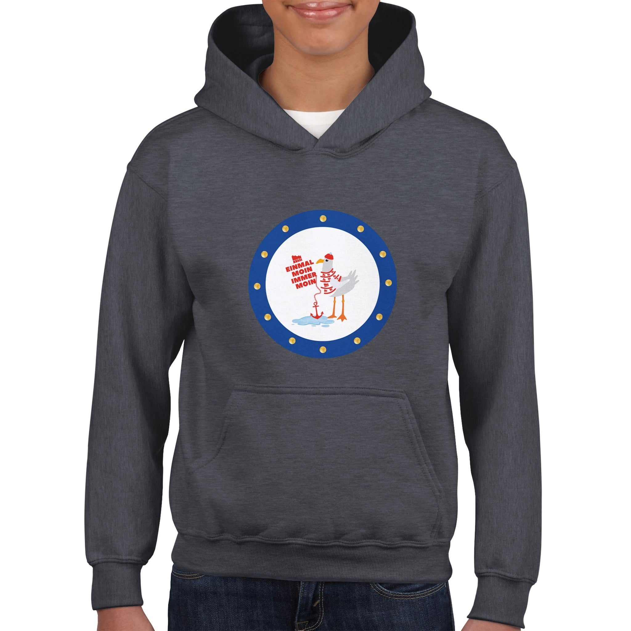 Klassischer Kinder-Hoodie