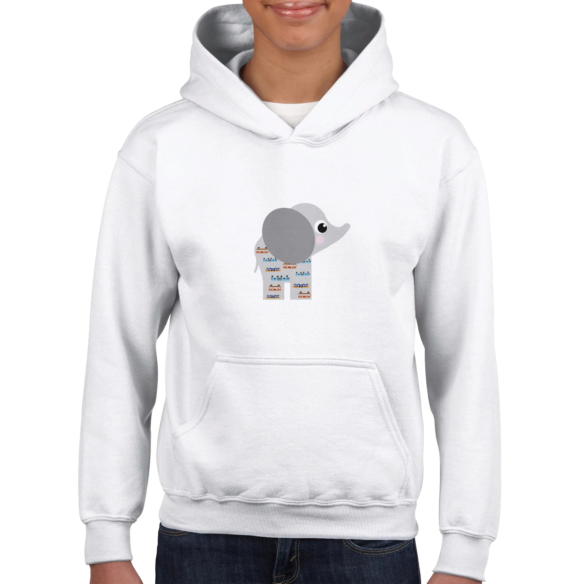 Klassischer Kinder-Hoodie