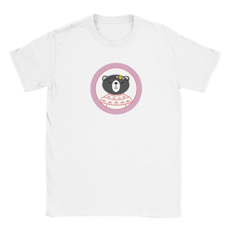 Berlin Kleine Bärin Klassisches Kinder-T-Shirt mit Rundhalsausschnitt