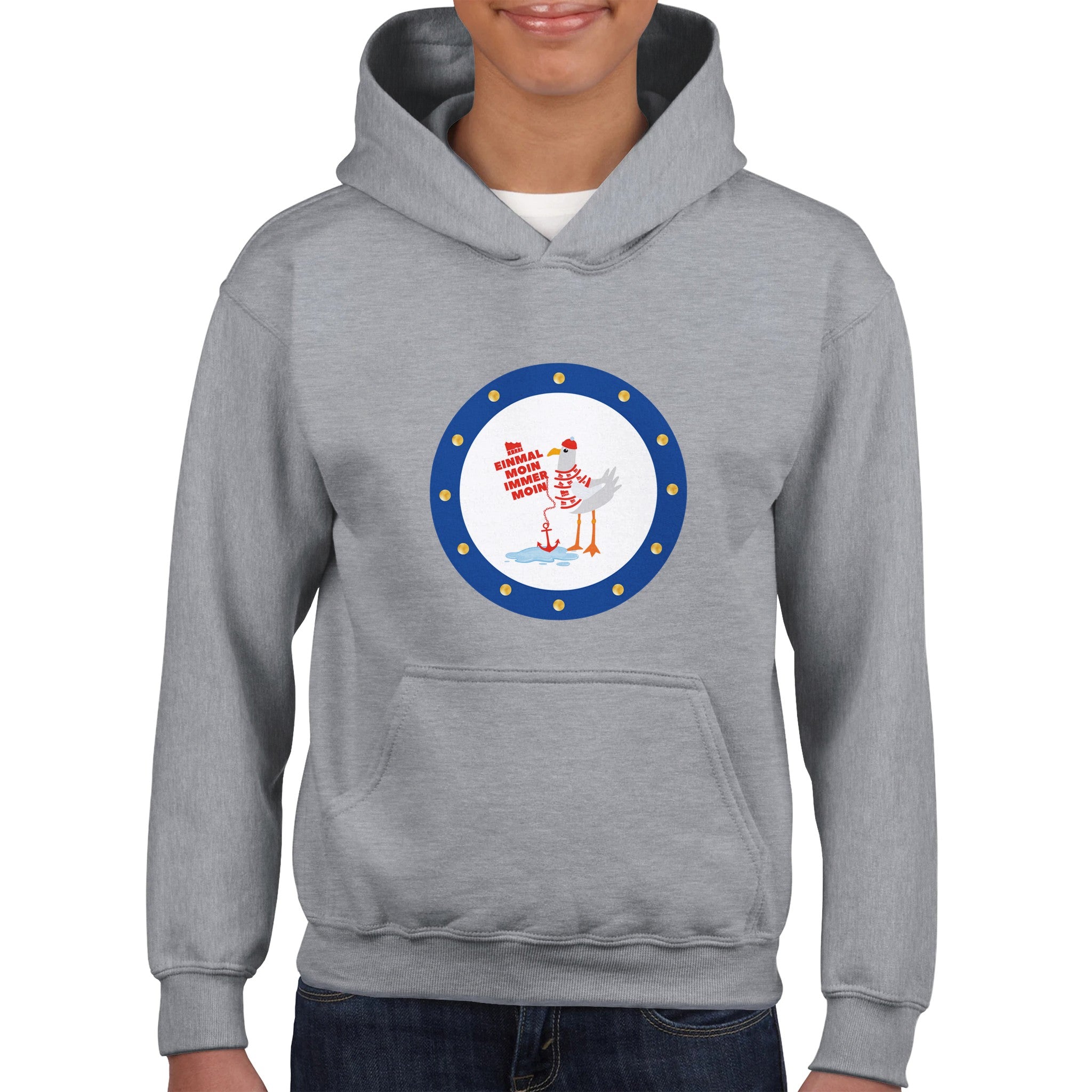 Klassischer Kinder-Hoodie