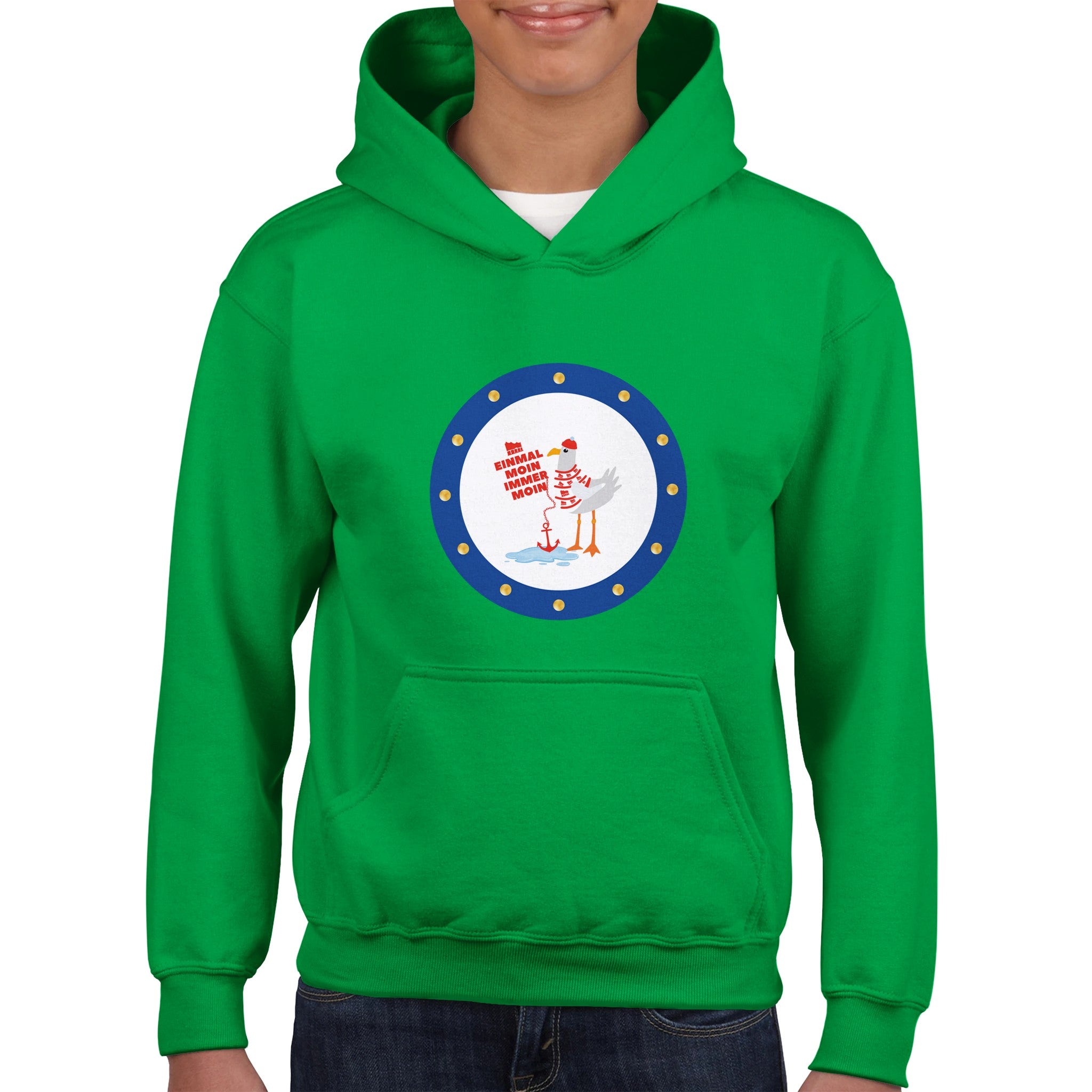 Klassischer Kinder-Hoodie