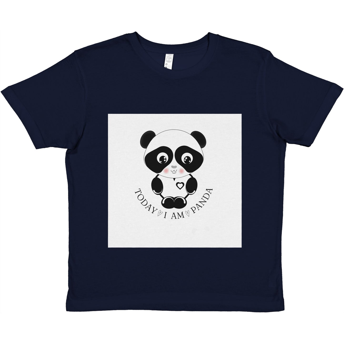 Today I am Panda Premium Kinder-T-Shirt mit Rundhalsausschnitt