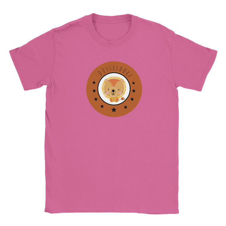 Düsseldorf Kleiner Löwe - Klassisches Kinder-T-Shirt mit Rundhalsausschnitt