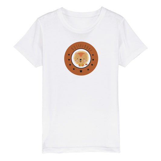 Düsseldorf Kleiner Löwe - Bio Kinder-T-Shirt mit Rundhalsausschnitt