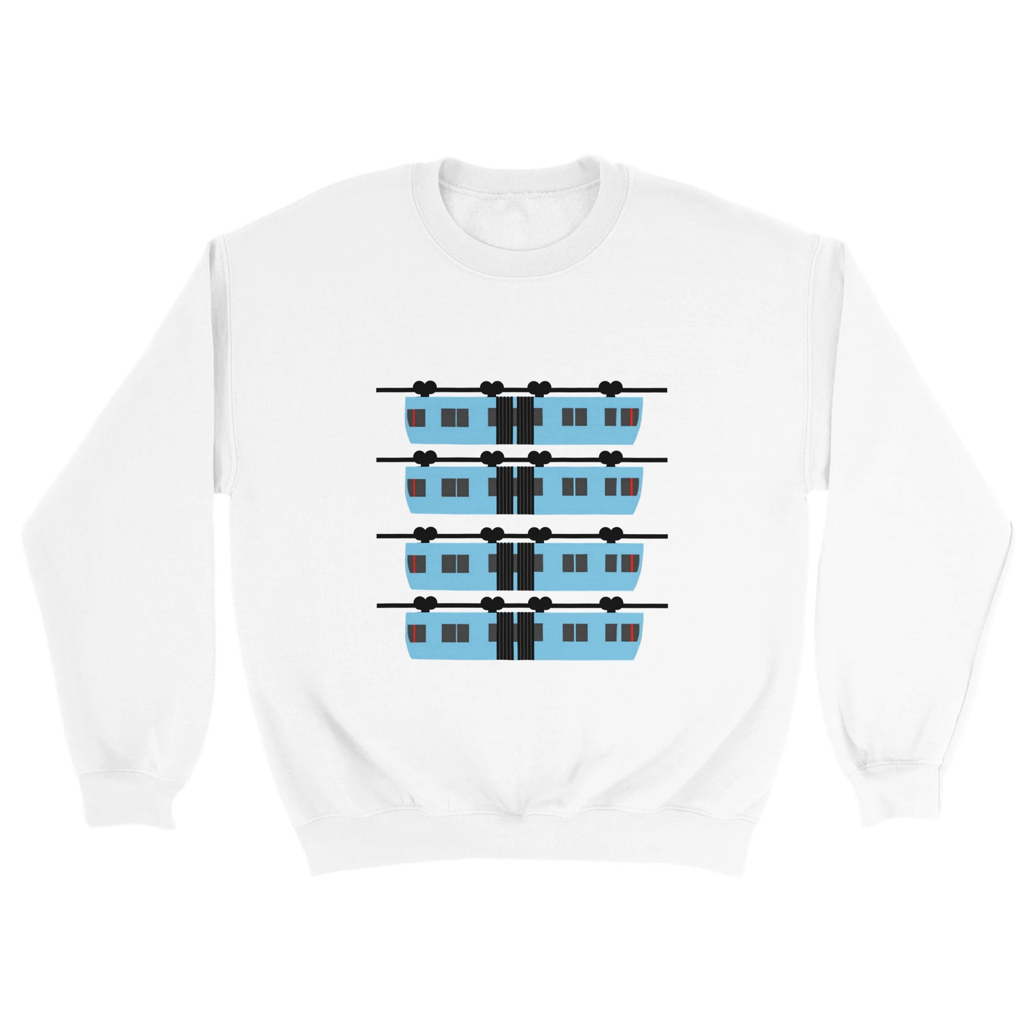 Klassischer Unisex Pullover mit Rundhalsausschnitt