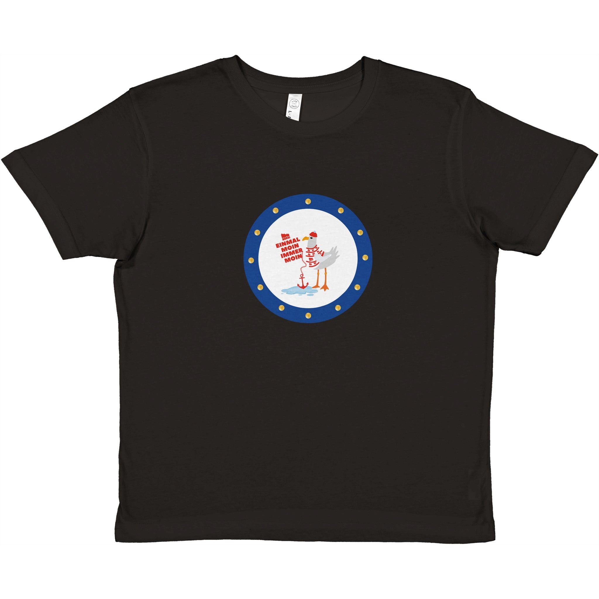 Premium Kinder-T-Shirt mit Rundhalsausschnitt
