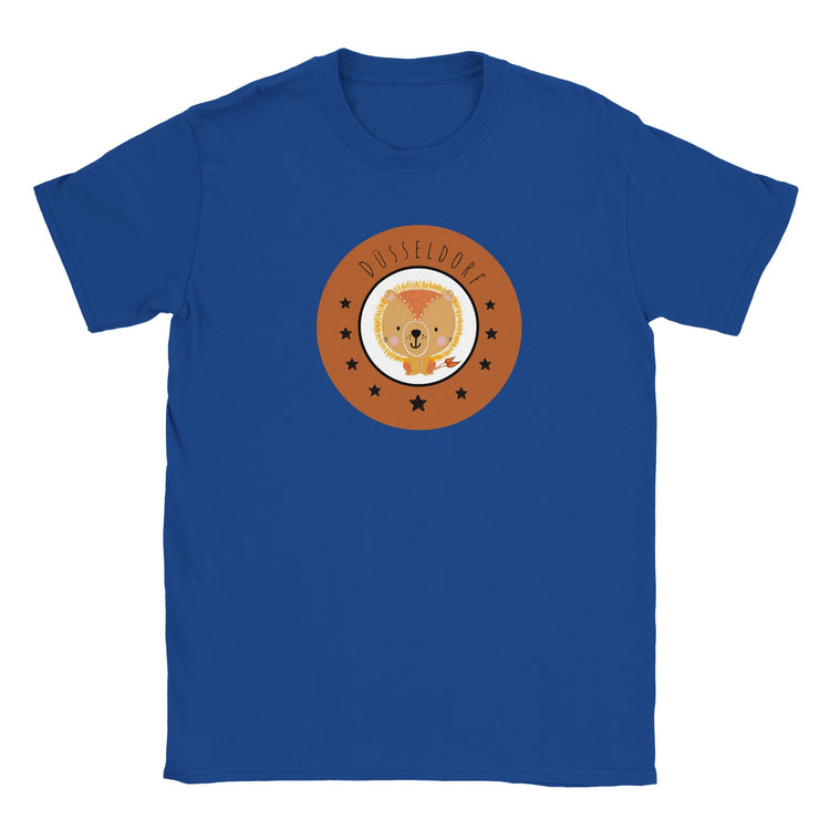 Düsseldorf Kleiner Löwe - Klassisches Kinder-T-Shirt mit Rundhalsausschnitt