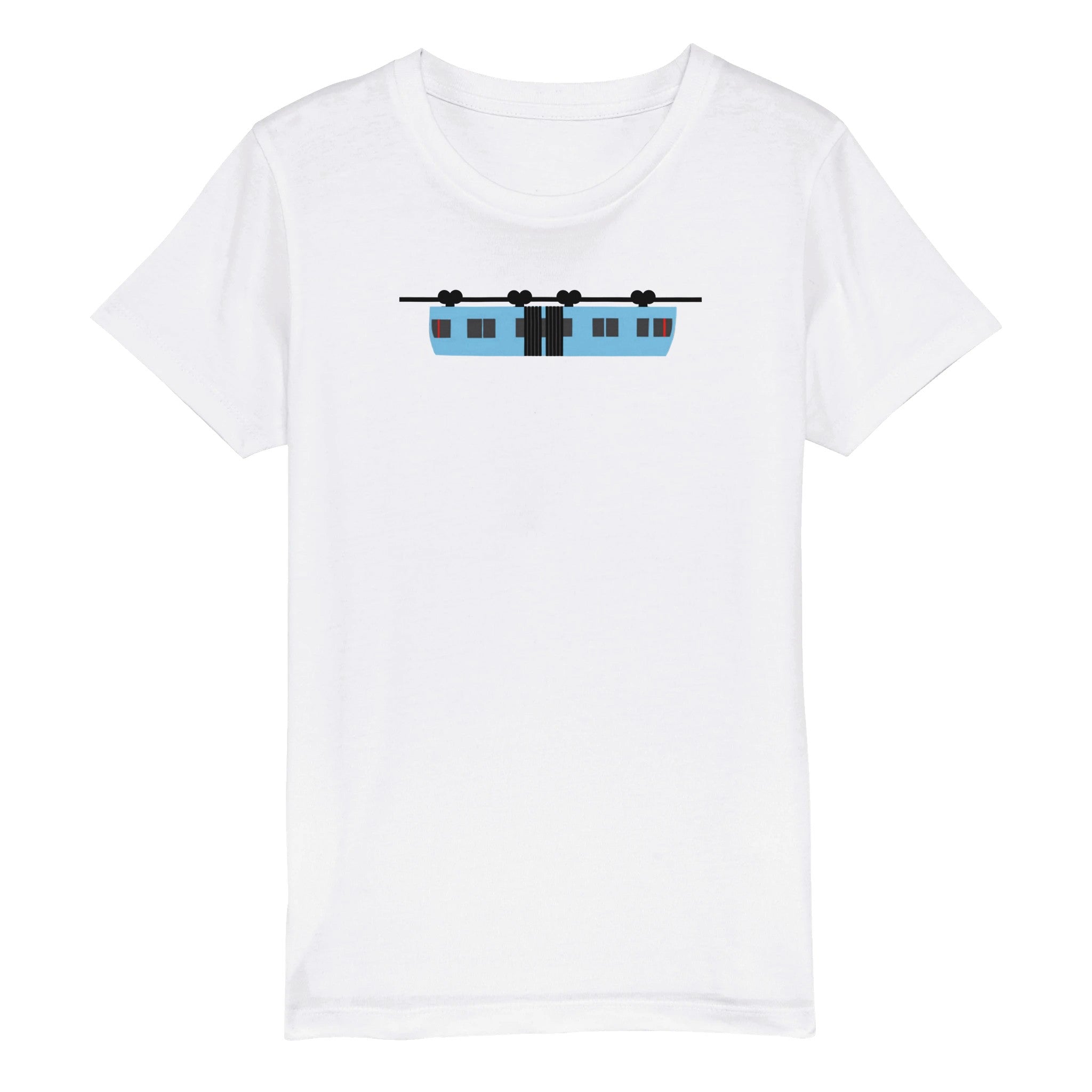 Bio Kinder-T-Shirt mit Rundhalsausschnitt