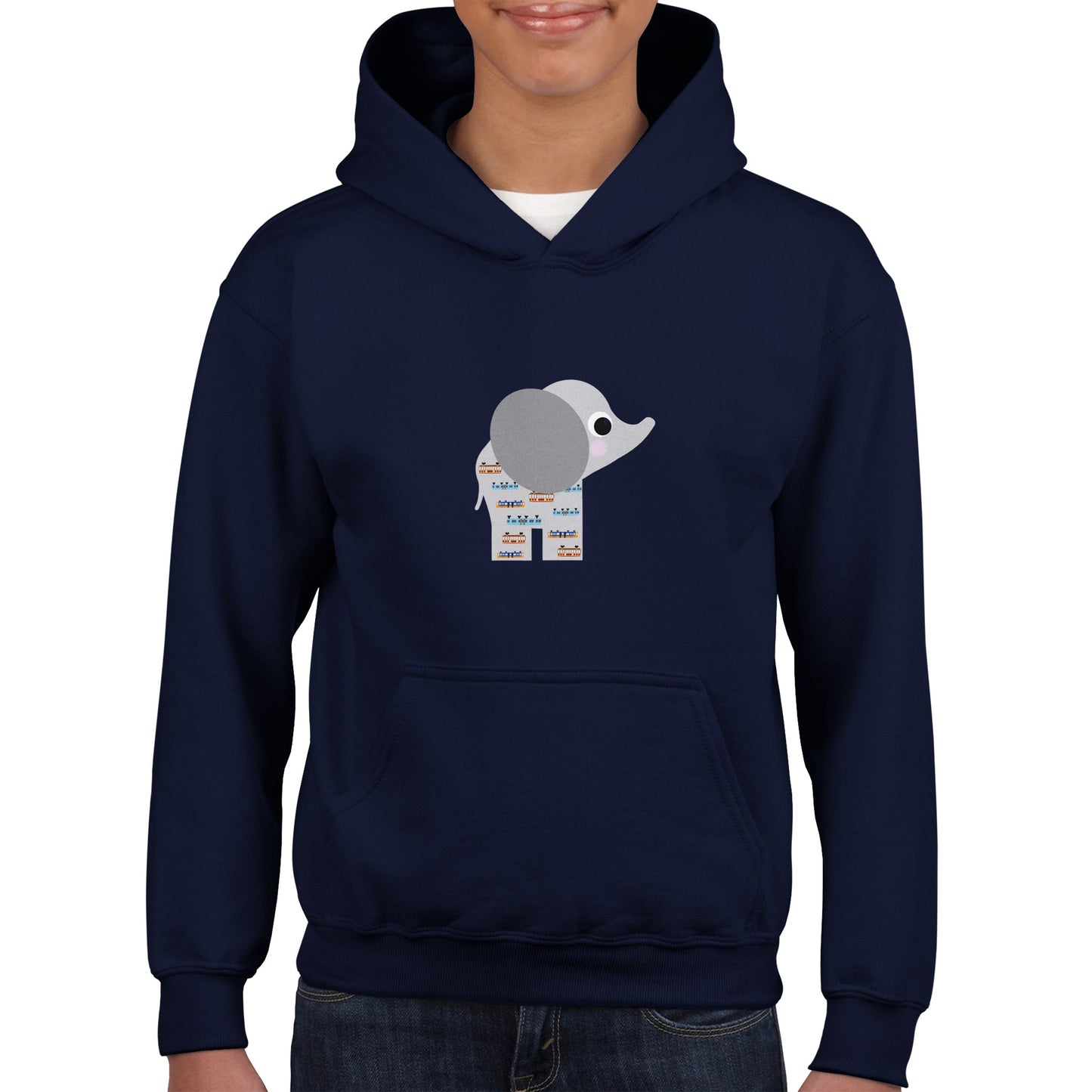 Klassischer Kinder-Hoodie