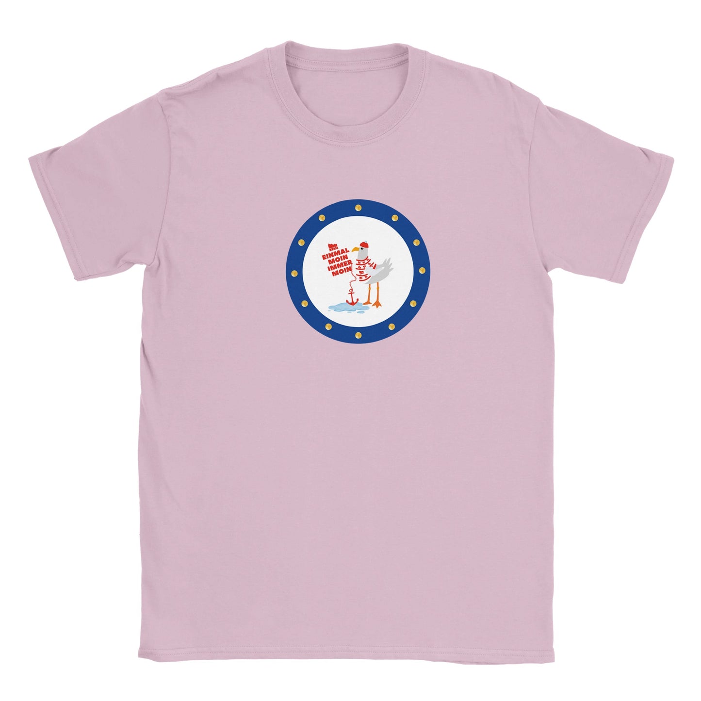 Klassisches Kinder-T-Shirt mit Rundhalsausschnitt