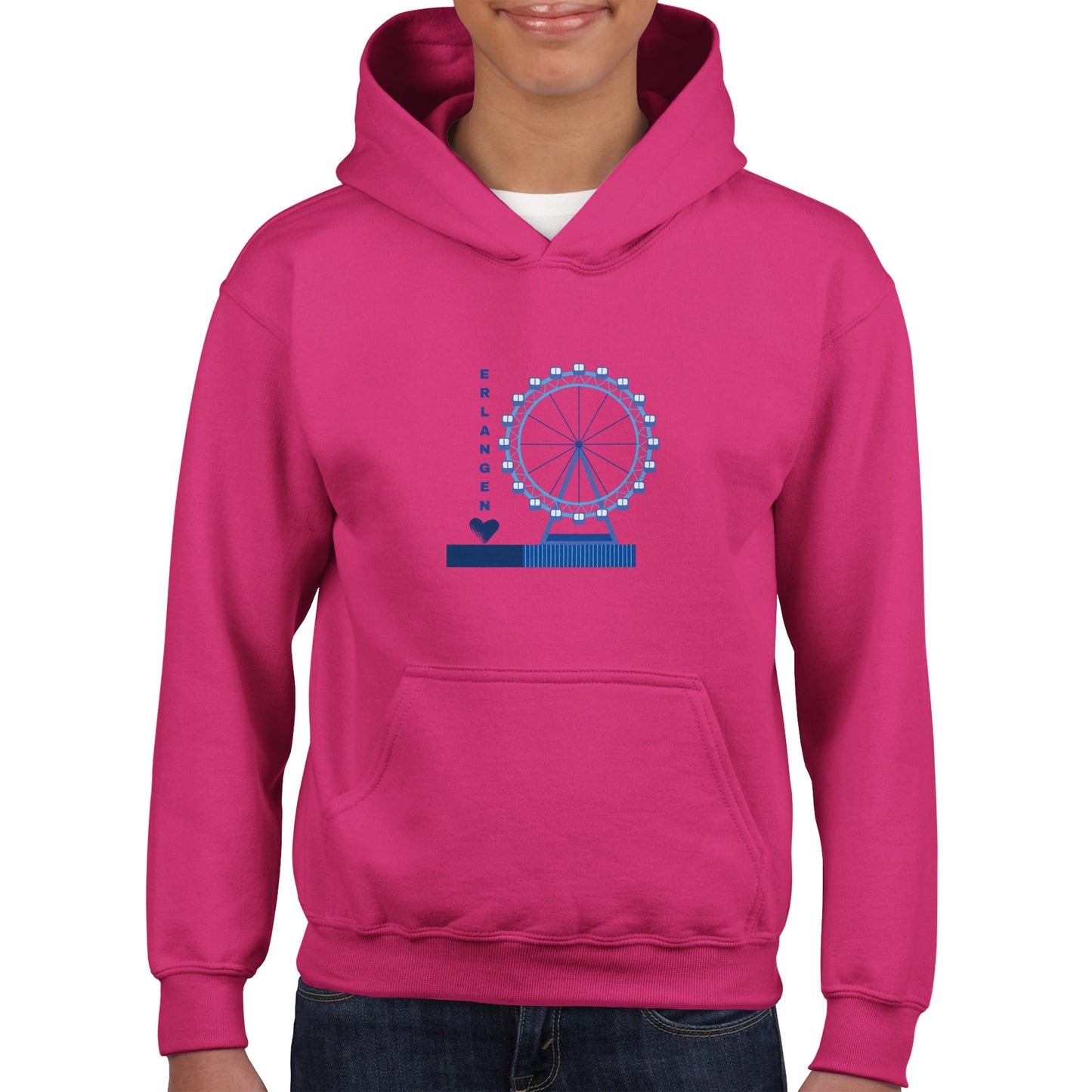 Erlangen - Klassischer Kinder-Hoodie