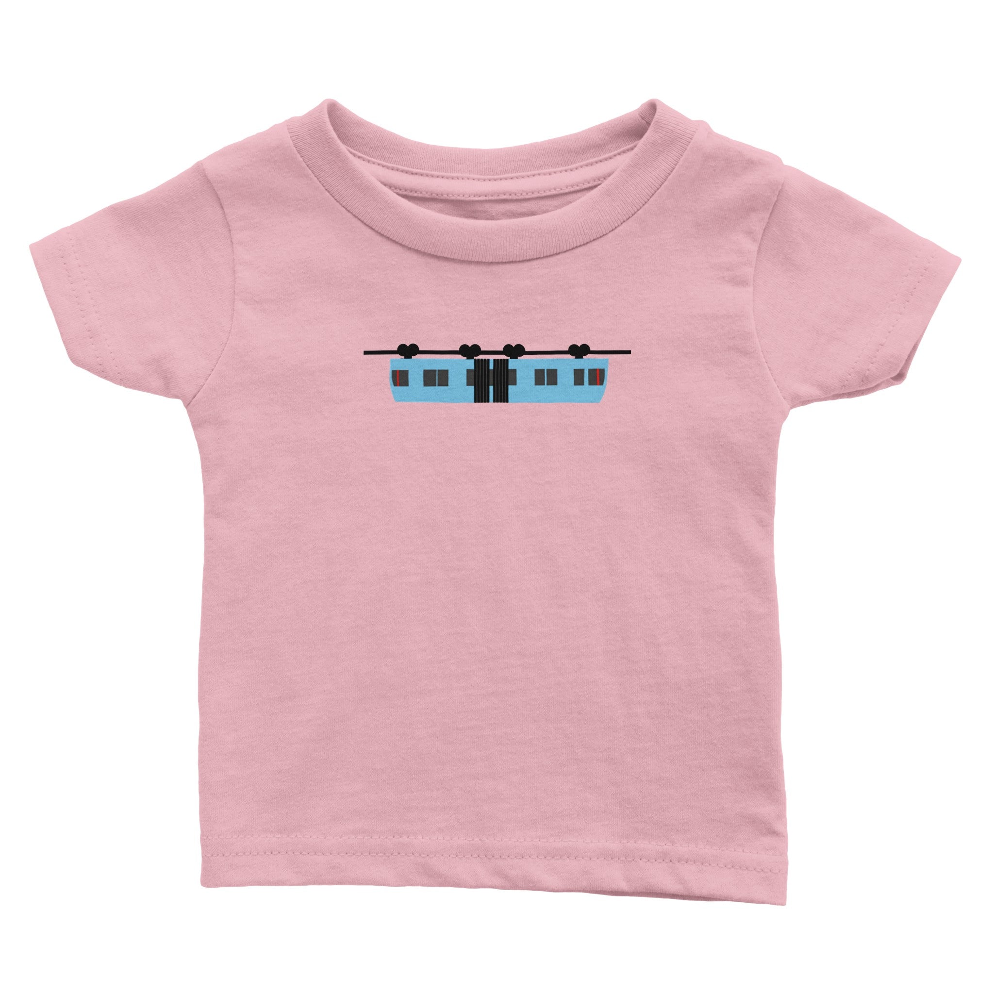 Klassisches Baby-T-Shirt mit Rundhalsausschnitt