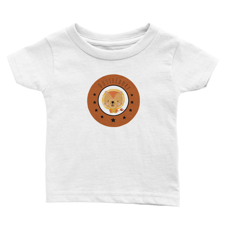 Düsseldorf Kleiner Löwe - Klassisches Baby-T-Shirt mit Rundhalsausschnitt