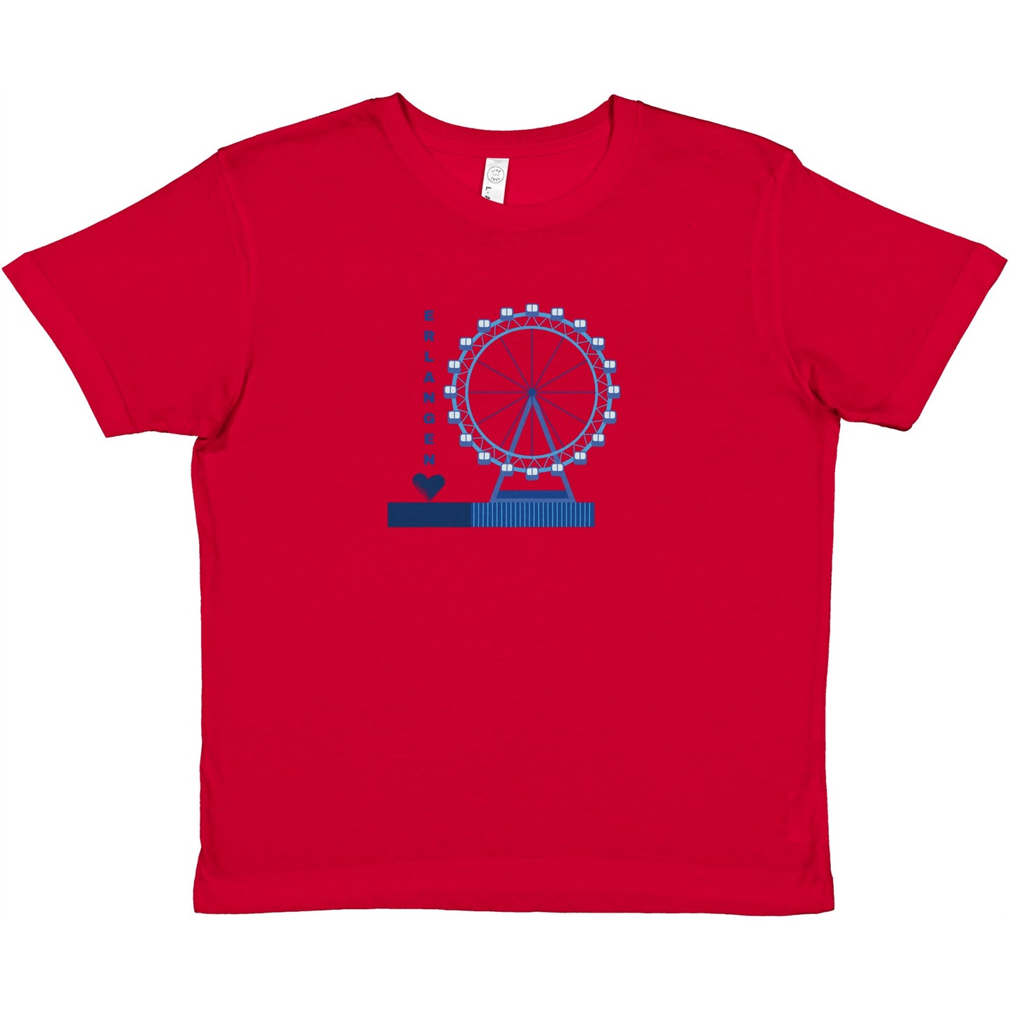 Erlangen - Premium Kinder-T-Shirt mit Rundhalsausschnitt