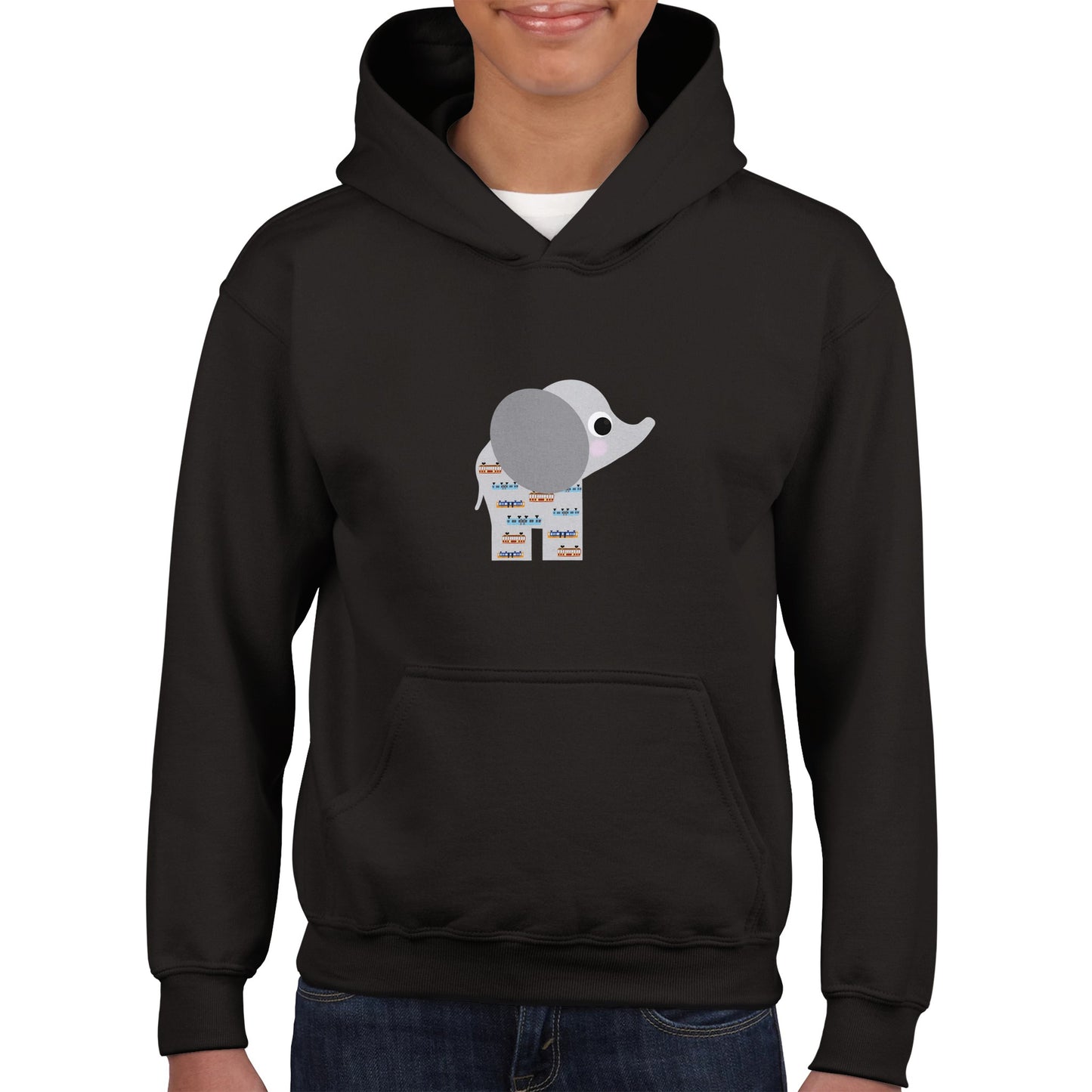 Klassischer Kinder-Hoodie