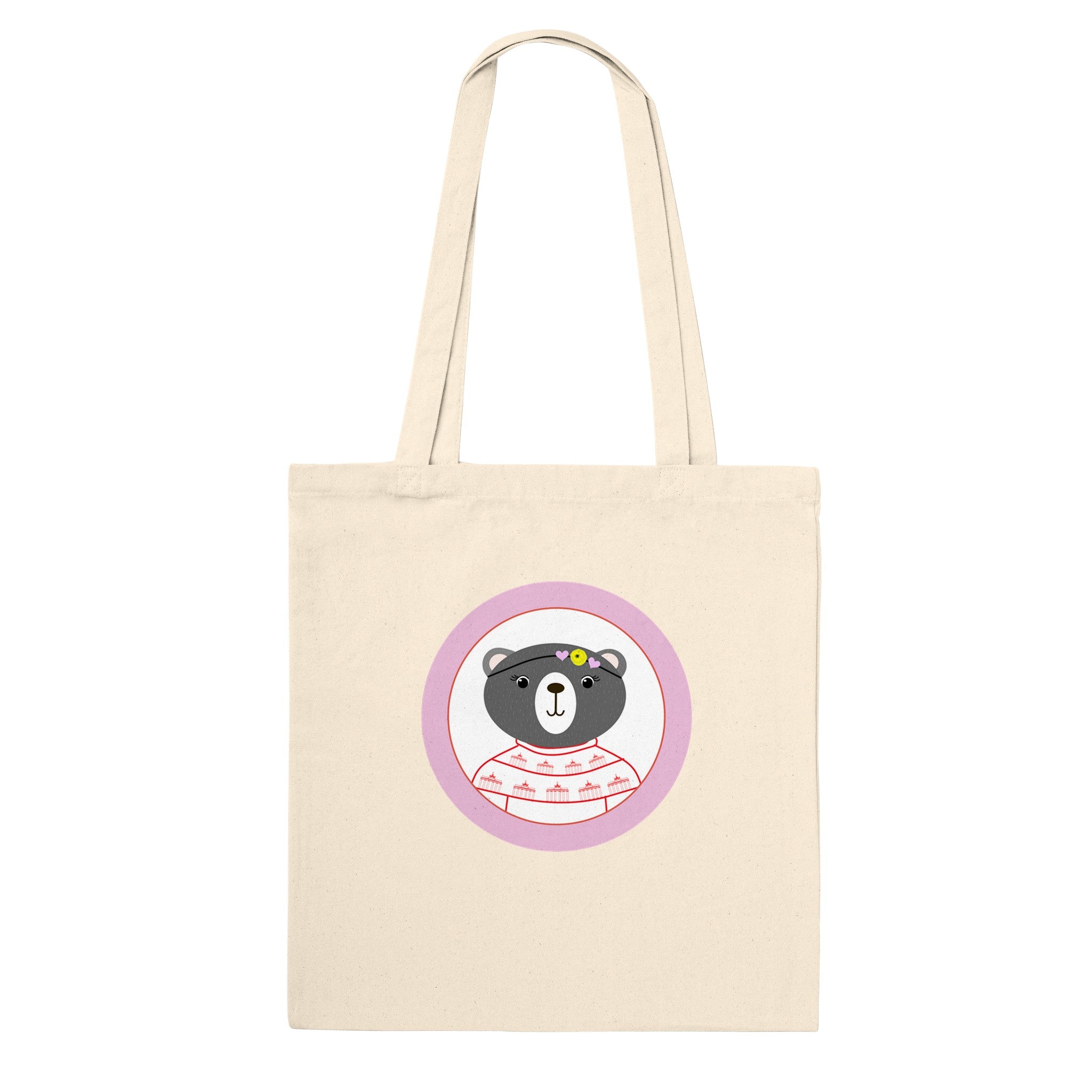 Berlin Kleine Bärin Klassische Tragetasche