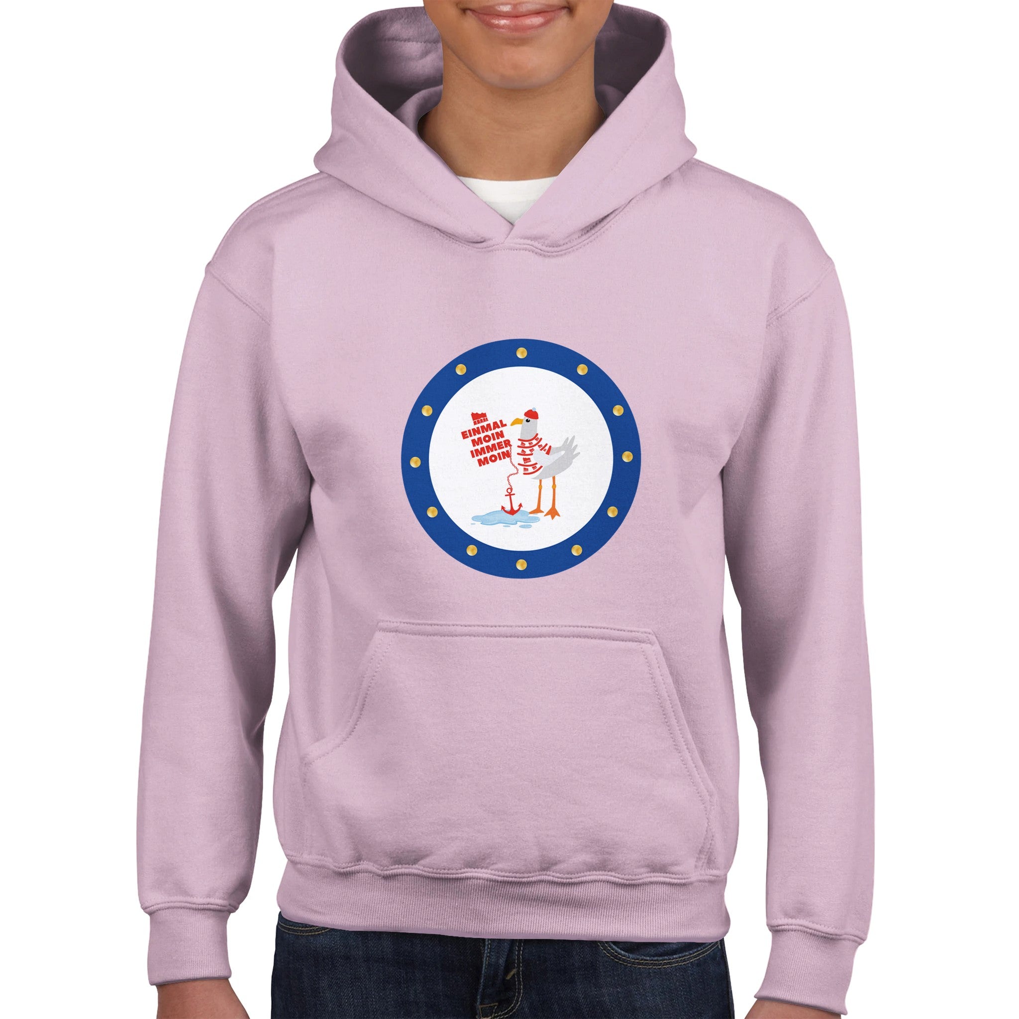 Klassischer Kinder-Hoodie